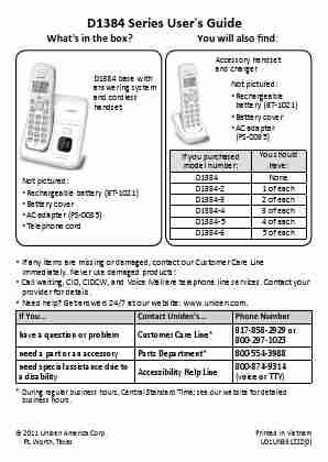 Uniden Cordless Telephone D13842BK-page_pdf
